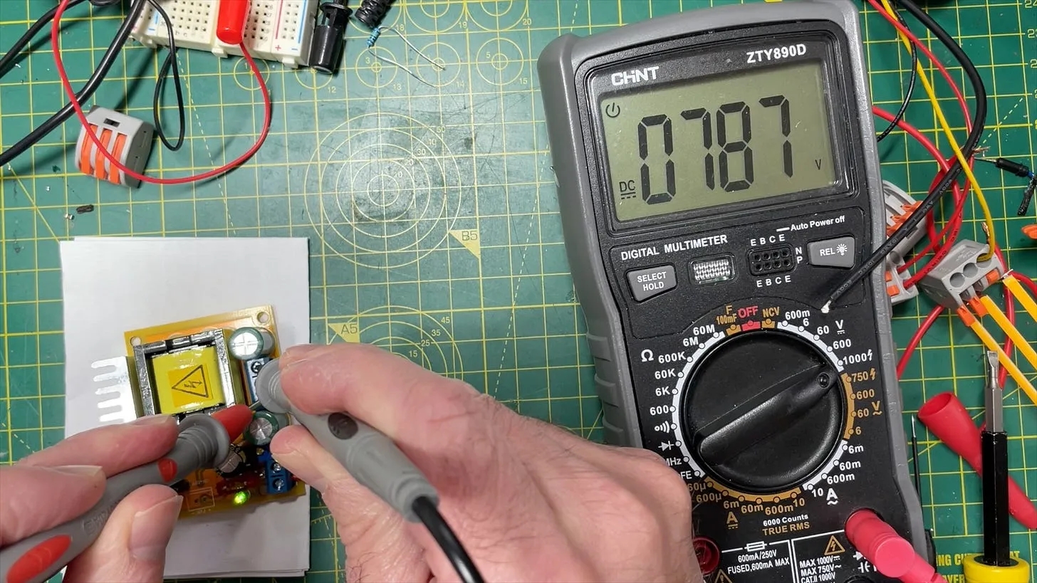 Jeepers! 787 volts