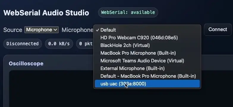 USB UAC Microphone!